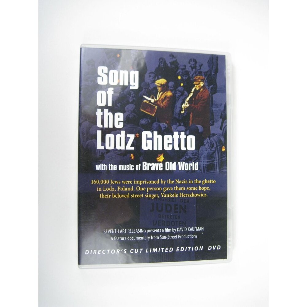 Song Of The Lodz Ghetto Directors Cut DVD Limited Edition